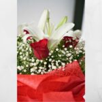 Combo - bunch of lilies and roses