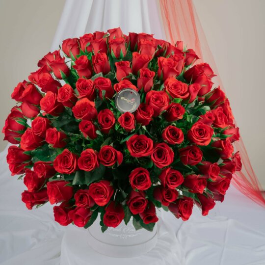 Deluxe Red Roses By Floraly - Send Fresher Flowers