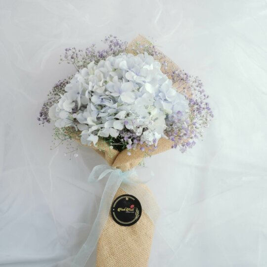 FreshKnots-Single-Hydrangea-Burlap-1