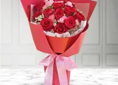 rose flower bouquet delivery in bangalore