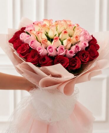 Rose Flowers Bouquet in Bangalore