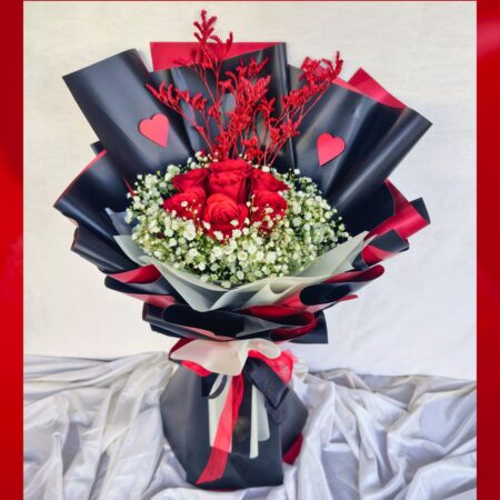 Red Roses Bunch