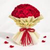 Crimson Splendor 100 red roses bouquet, Bangalore delivery