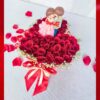 Valentine Gift with Red Roses