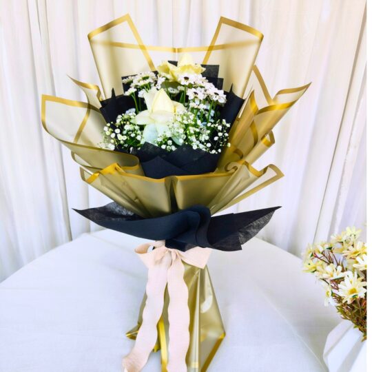 Bunch of White and Gold