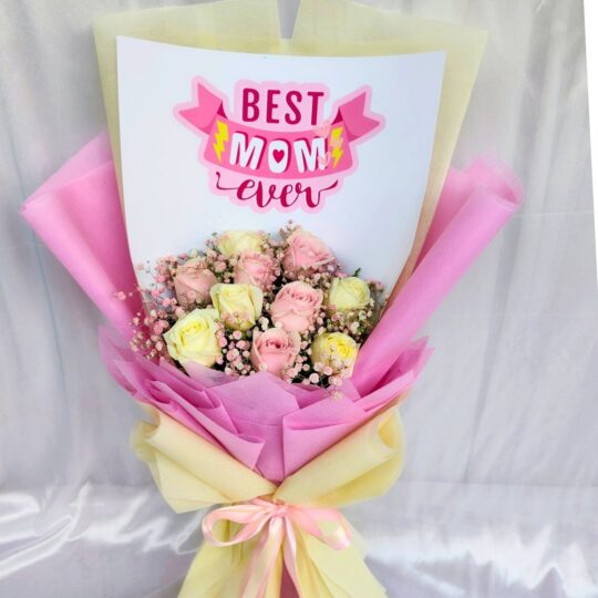 Mothers Day Bouquet of Roses in Bangalore