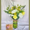 Mothers Day Gift Vase of Flowers