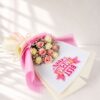 Mother’s Day pink rose bouquet - fresh flower delivery in Bangalore by Freshknots
