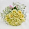 Mother’s Day white rose bouquet - fresh flower delivery in Bangalore by Freshknots