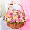 Basket of 100 roses