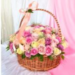 Basket of 100 roses