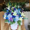 Box of Exotic flowers