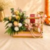 Floral Nut Delight dry fruits and chocolate, Bangalore gift delivery