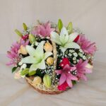 Basket of Lilies Same Day Delivery in Bangalore