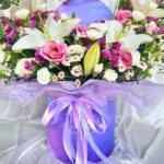 Rainbow Box of Mixed flowers with same day delivery available in Bangalore