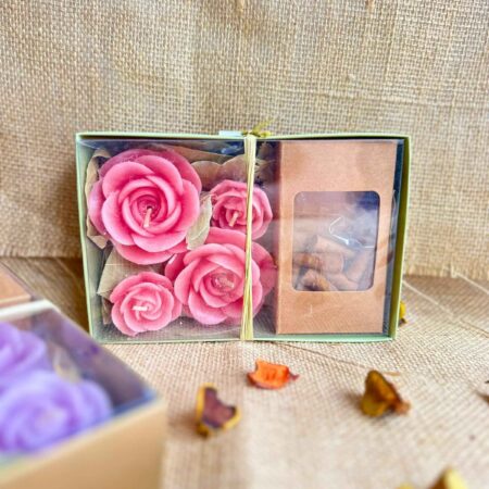 Floating Candle Gift Set - Gift for Rakhi