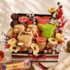 Mithas and Memories dry fruits Rakhi hamper with chocolates and candle, Bangalore gift delivery