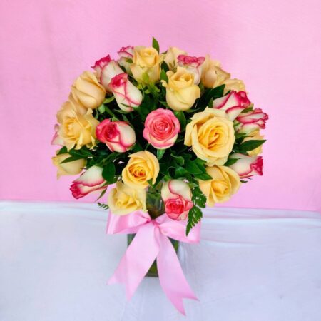 Vase of Roses available for same day delivery in bangalore