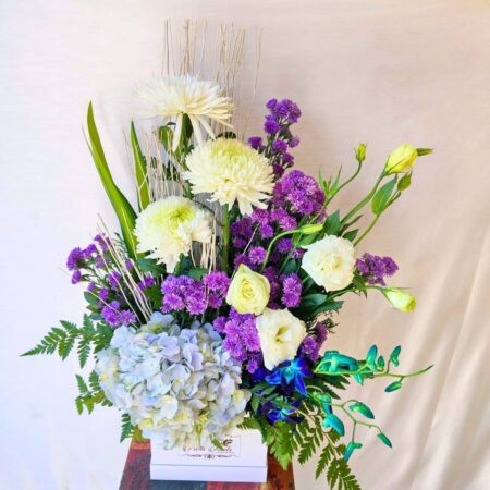 Box of Exotic Flowers Same Day Delivery