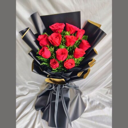 Red Roses Bunch for online flowers and bouquets in Bangalore