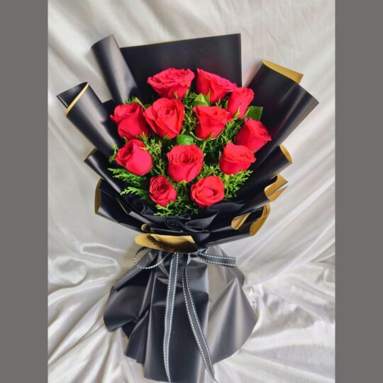Red Roses Bunch for online flowers and bouquets in Bangalore