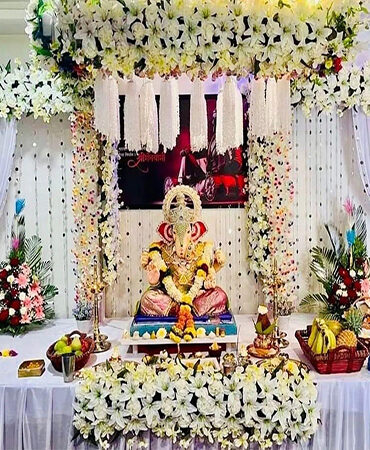 ganesh floral decors in bangalore