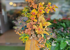 krishna janmastami floral decoration bangalore