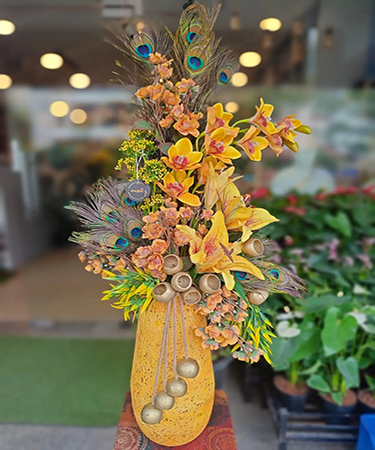 krishna janmastami floral decoration bangalore
