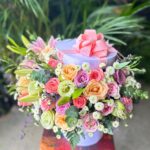 Mix flowers box of exotic flowers available for same day delivery