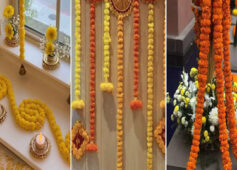 Floral Decoration Ideas for Dussehra Puja at Home