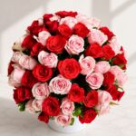 Box of 100 roses or same day delivery in Bangalore