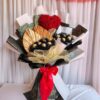 Luxury Ferrero Rocher heart bouquet by FreshKnots Bangalore, perfect Valentine’s Day chocolate flower gift