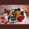 Luxury Ferrero Rocher heart bouquet by FreshKnots Bangalore, perfect Valentine’s Day chocolate flower gift