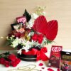 A luxury flower and chocolate gift box made for unforgettable Valentine moments.