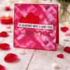 Handmade 10 reasons I love you card romantic gift for couples and special occasions
