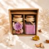 Potpourri and candle gift set in kraft box, Bangalore delivery