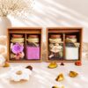 Potpourri and candle gift set close-up, Bangalore
