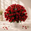Enchanted Roses red rose box packaging, Bangalore flower delivery