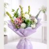 Elegant fresh flower bouquet with premium wrapping and exotic blooms for same day flower delivery in Bangalore