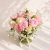 Vase of Roses and Carnations available for express delivery in bangalore