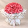 500 Reasons baby pink rose bouquet, Bangalore anniversary gift